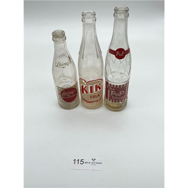 Vintage Soda Bottles