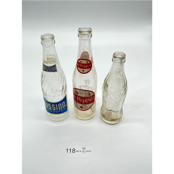 Vintage Soda Bottles