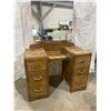 Image 2 : Beautiful Vintage Vanity Dresser With Mirror