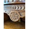 Image 12 : Art Nouveau Oak Sideboard With Beveled Mirrors 72L x 22D x 84H