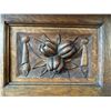 Image 2 : Art Nouveau Oak Sideboard With Beveled Mirrors 72L x 22D x 84H