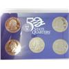 Image 2 : 2000 US 50 State Quarters Proof Set