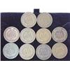 Image 2 : 10 Assorted 1890's Indian Head Cents