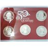 Image 2 : 2008 US Mint 50 State Quarters Proof Set (Silver)