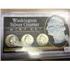 Washington Silver Quarter Mint Set