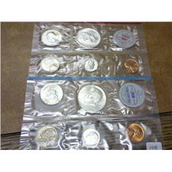 1964 US Mint UNC Set P/D (Silver) No Envelope