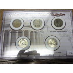 United States Nickel Collection (As Shown)