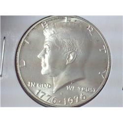 1976-S Silver Bicentennial Half Dollar (UNC)