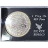 Image 2 : Liberty Mint One Troy Oz. .999 Silver Round