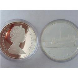 2-1984 Canada Toronto Dollars .3750 ASW (Proof)