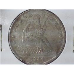 1844-O Seated Liberty Half Dollar