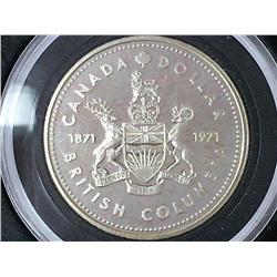 1971 Canada British Columbia Dollar (Specimen)