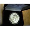 Image 1 : 1990 American Silver Eagle (UNC) In Display Box