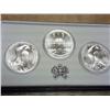 Image 1 : 1984 Olympic 3 Coin Collector Set (UNC)