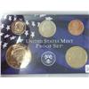 2001 US Mint Proof Set (No Box)