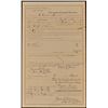 Image 1 : 1883 Republic of Texas Pension Document