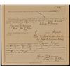 Image 3 : 1883 Republic of Texas Pension Document