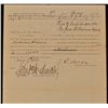 Image 5 : 1883 Republic of Texas Pension Document