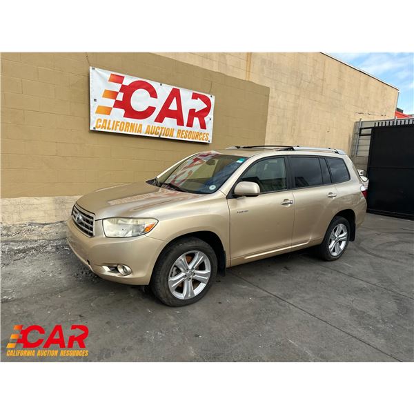 2008 TOYOTA HIGHLANDER