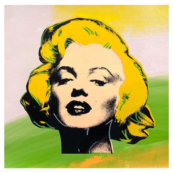 Marilyn by Steve Kaufman (1960-2010)