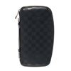 Image 7 : Louis Vuitton Black Taiga Leather Atoll Organizer Clutch
