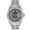 Image 2 : Rolex Ladies Stainless Steel Quickset Meteorite Diamond Lugs Jubilee Datejust Wr