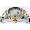 Image 9 : Rolex Ladies 2 Tone Quickset 18K MOP Diamond Lugs Datejust 26MM Wristwatch