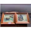Image 1 : 2 x Framed Oil on Canvas Marine Paintings by J.B Vitali