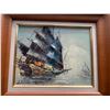 Image 2 : 2 x Framed Oil on Canvas Marine Paintings by J.B Vitali