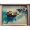 Image 2 : 2 x Framed Oil on Canvas Marine Paintings by J.B Vitali