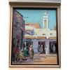 Image 2 : 2 x Framed Oil On Canvas North African Scene Paintings by J.B. Vitali