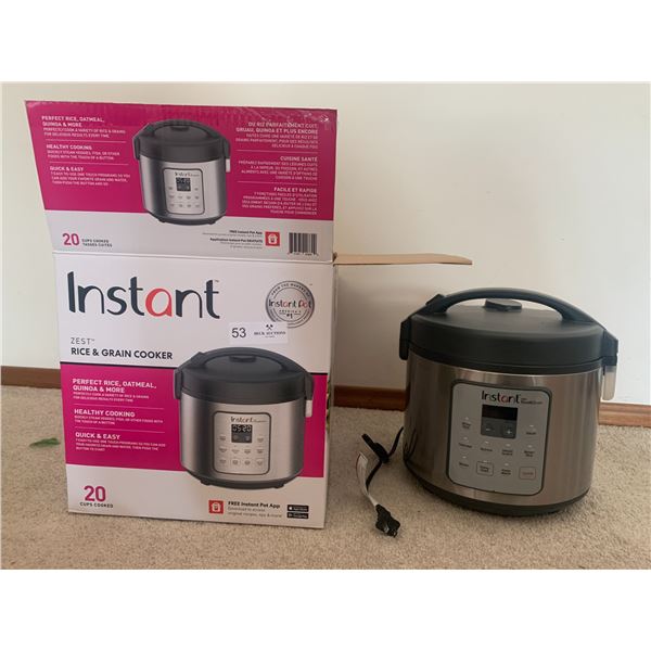 Instant Pot Zest Rice and Grain Cooker