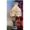 Image 3 : Lamp w/ Ceramic Boy Decorative Base