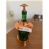 Image 1 : Copper and Green Glass Musical Decanter