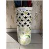 Image 2 : Floral Ceramic Umbrella Stand w/ Assortment of Umbrellas