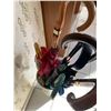 Image 3 : Floral Ceramic Umbrella Stand w/ Assortment of Umbrellas