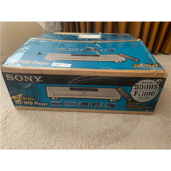 Sony CD/DVD Player (Model No. DVP-NC625) (New in Box) - Beck Auctions Inc.