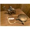 Image 1 : Antique Brass Camel and Canteen w/ Drinking Bladder