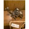 Image 5 : Antique Brass Camel and Canteen w/ Drinking Bladder