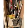 Image 4 : Cabinet Full of Skis, Ski Boots, and More! (Cabinet Not Included)