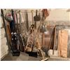 Image 1 : Large Assortment of Shovels, Skis, and More!