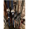 Image 6 : Large Assortment of Shovels, Skis, and More!