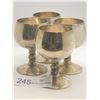 Image 2 : Set Of Silver Plated Goblets