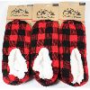 Image 1 : 3 PAIRS NORTHERN CABIN SHERPA LINED SLIPPER BOOTIES
