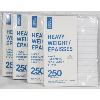 Image 1 : 4 PKGS HEAVY WEIGHT 3-HOLE LINED PAPER
