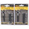 Image 1 : 2 X 11 PCE OFFSET REVERSIBLE RATCHED SCREWDRIVER SET