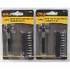 Image 1 : 2 X 11 PCE OFFSET REVERSIBLE RATCHED SCREWDRIVER SET