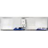Image 1 : 2 X 10 WHITE DECORATOR DUPLEX GROUNDING OUTLETS
