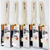 Image 1 : 5 GOLD TOOLS 2" ANGULAR PAINT BRUSHES