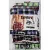Image 1 : 3 EVER BEST COMFORT FIT PLAID BOXERS, SIZE L